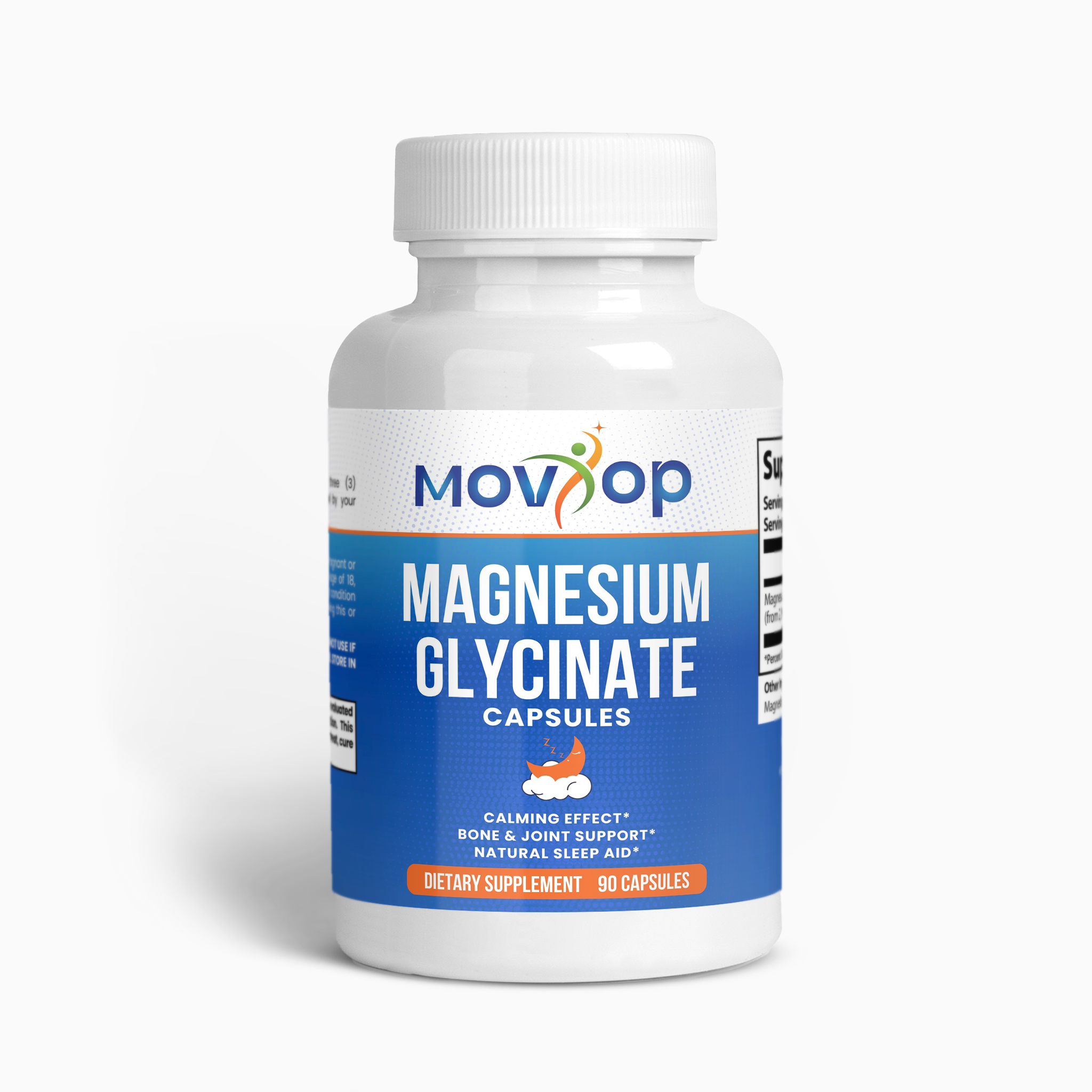 Magnesium Glycinate – Relaxation & Restful Sleep
