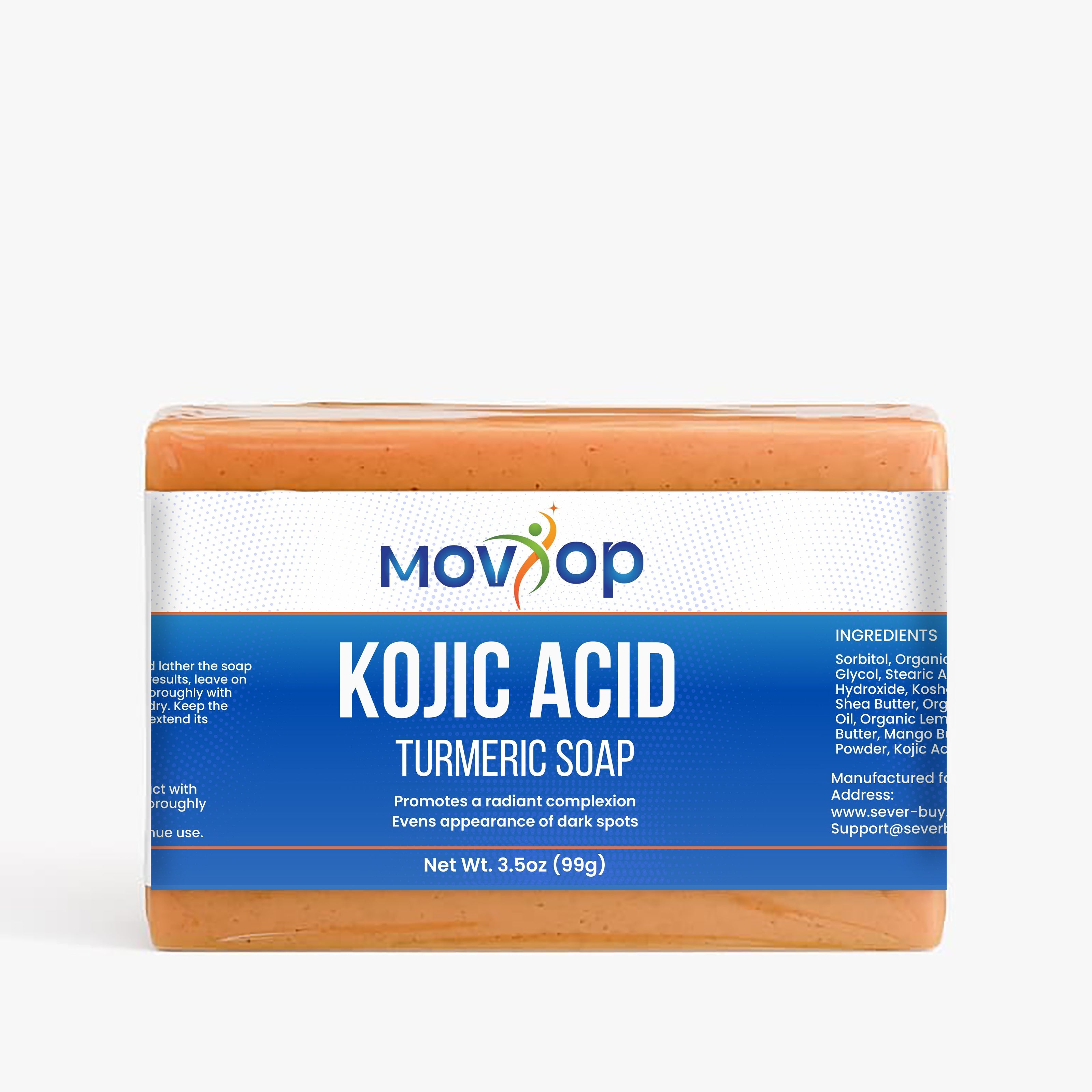 Kojic Acid Turmeric Soap – Brightening & Even Tone
